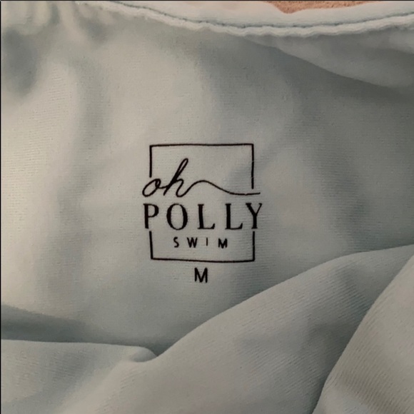 Baby blue white fox  boutique bottoms - Picture 3 of 4